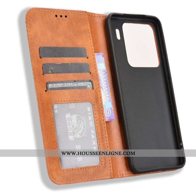 Flip Cover Xiaomi 15 Pro Frise Vintage