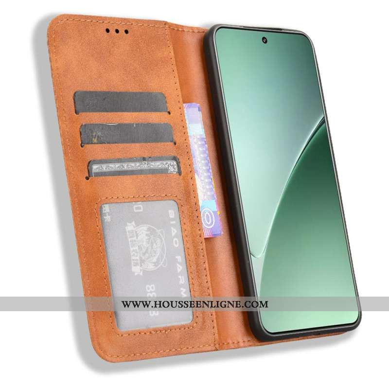 Flip Cover Xiaomi 15 Pro Frise Vintage