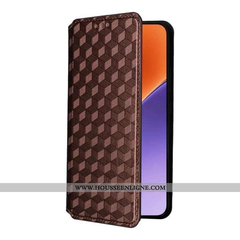 Flip Cover Xiaomi 15 Pro Motif 3D