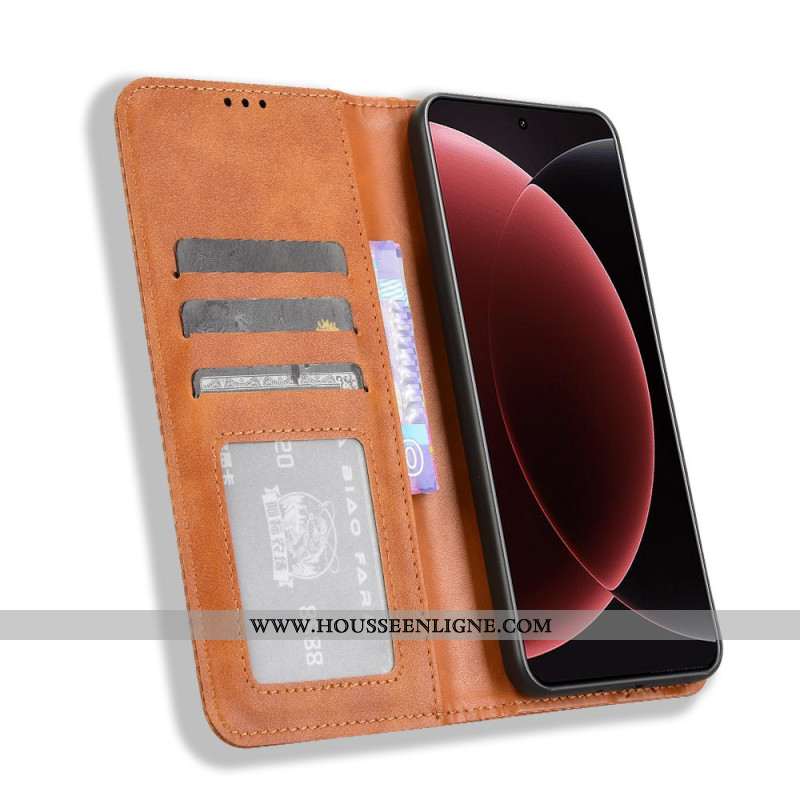 Flip Cover Xiaomi 15 Ultra Frise Vintage