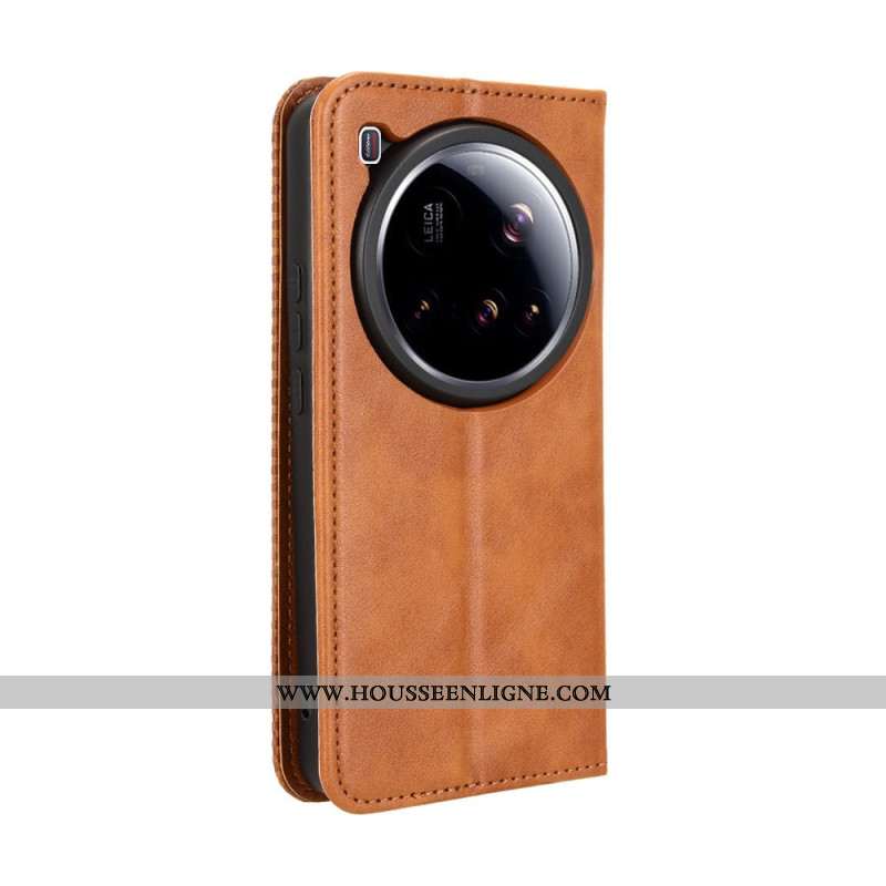 Flip Cover Xiaomi 15 Ultra Frise Vintage