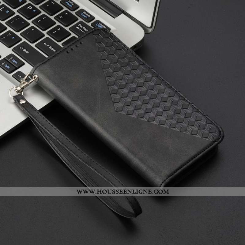 Flip Cover Xiaomi 15 Ultra Portefeuille à Lanière