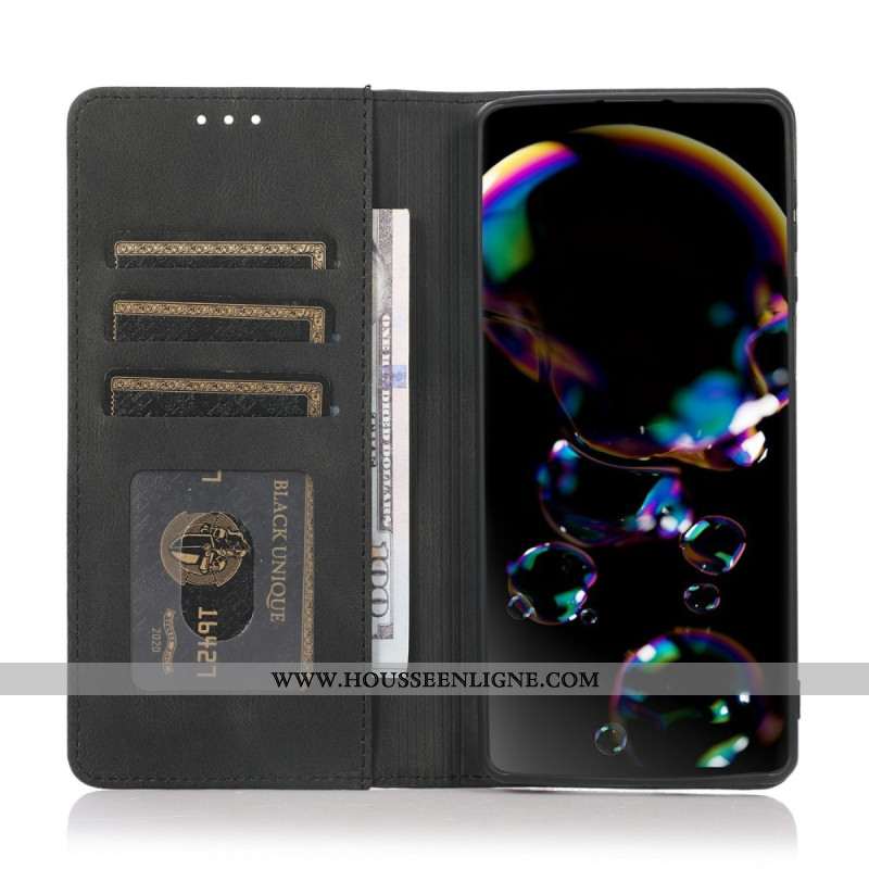 Flip Cover Xiaomi 15T Effet daim