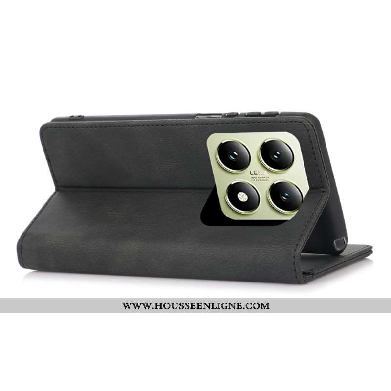 Flip Cover Xiaomi 15T Effet daim