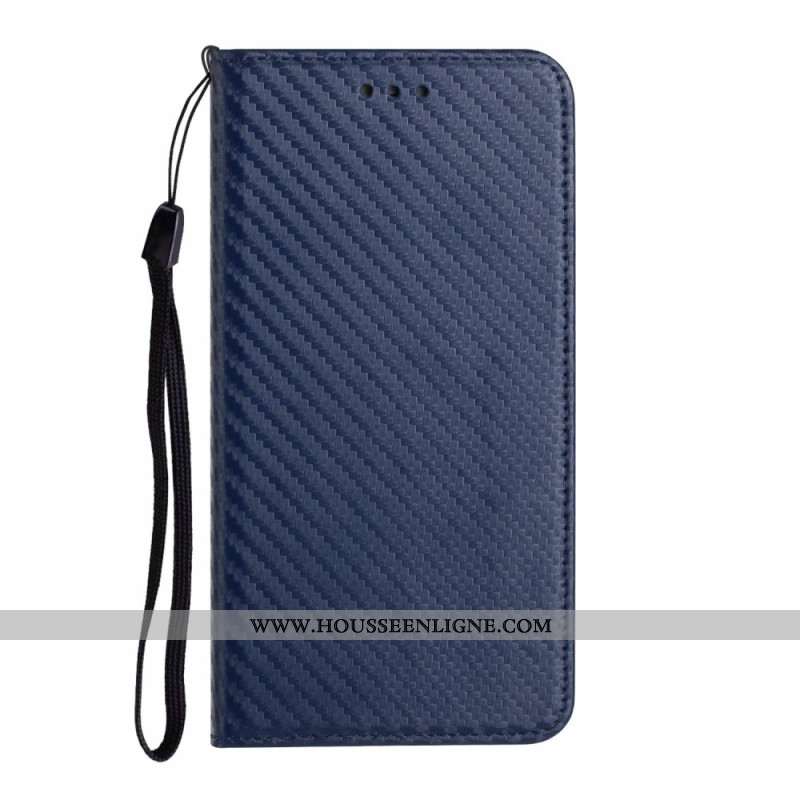 Flip Cover Xiaomi 15T Fibre Carbone
