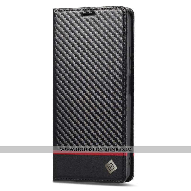 Flip Cover Xiaomi 15T Fibre Carbone