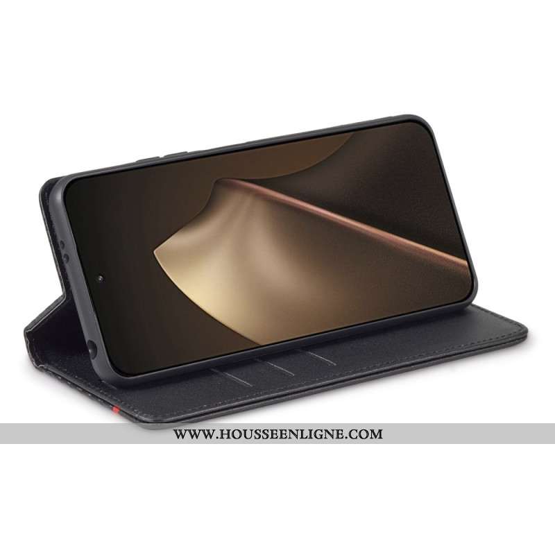 Flip Cover Xiaomi 15T Fibre Carbone