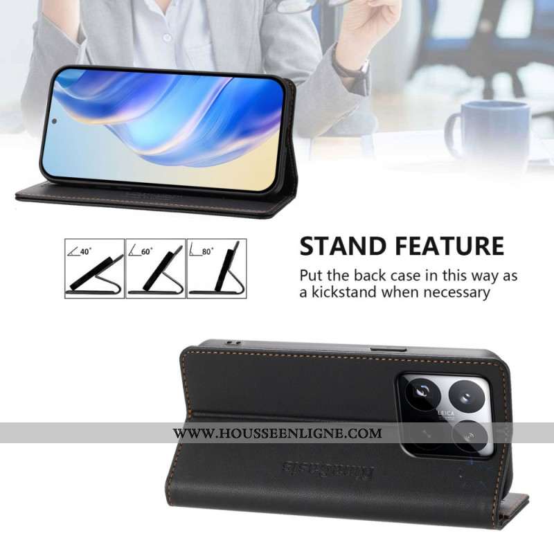 Flip Cover Xiaomi 15T Portefeuille RFID