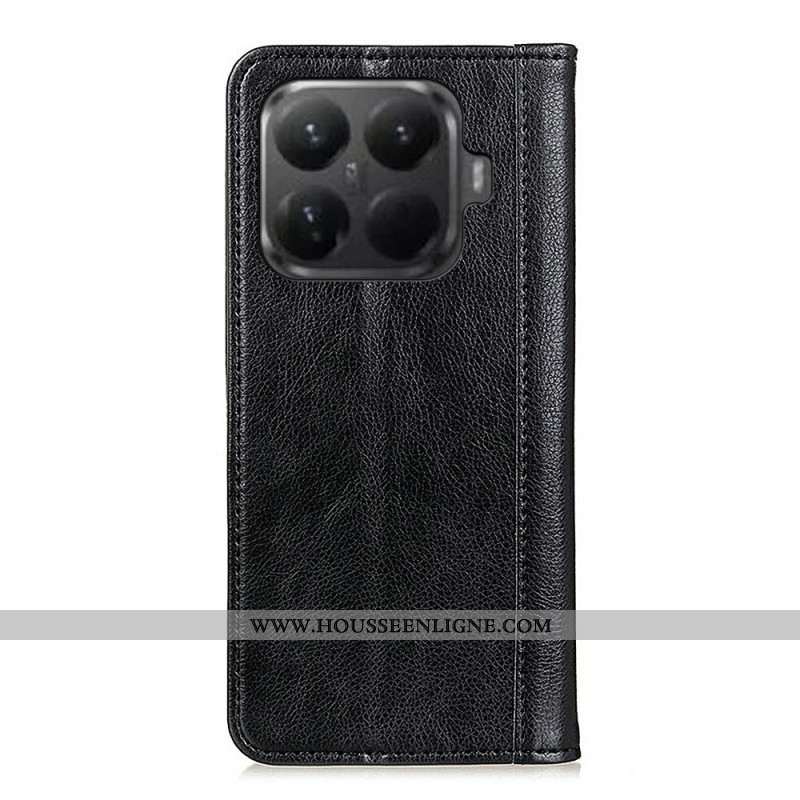 Flip Cover Xiaomi 15T Pro Cuir Fendu