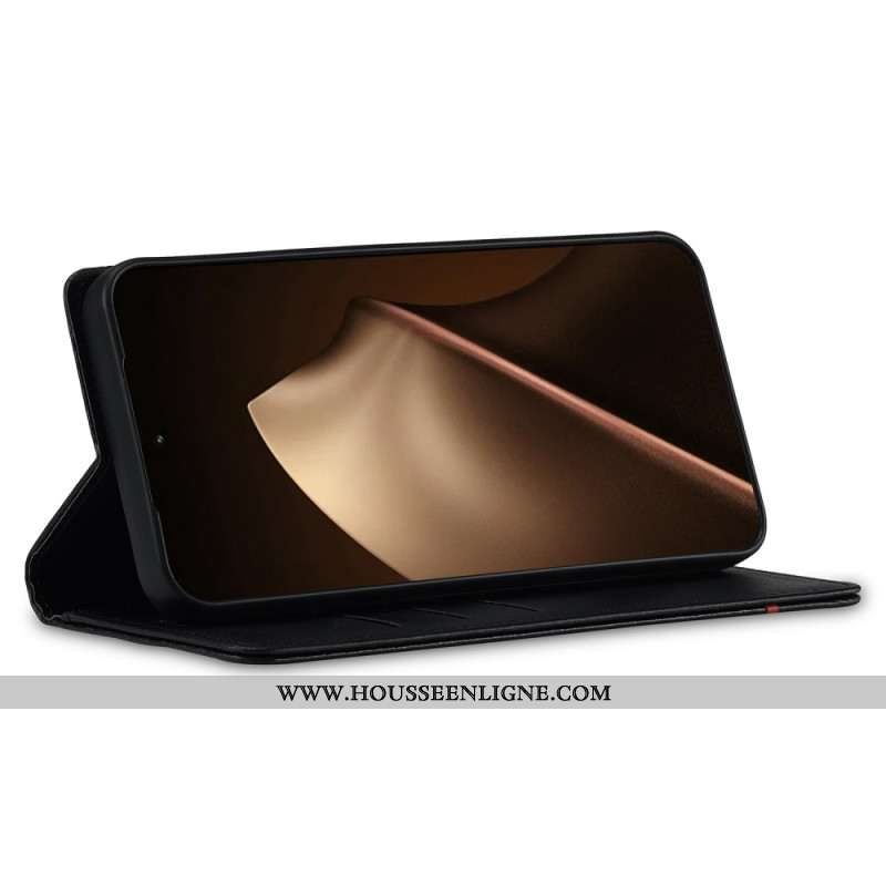 Flip Cover Xiaomi 15T Pro Fibre Carbone