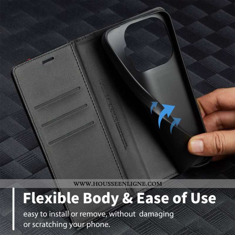 Flip Cover Xiaomi 15T Pro Fibre Carbone