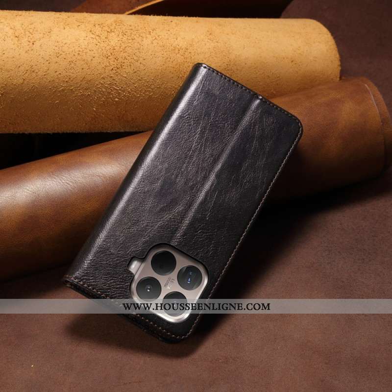 Flip Cover Xiaomi 15T Pro Simili Cuir Ciré