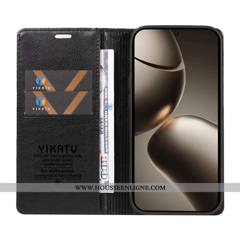 Flip Cover Xiaomi 15T Pro Style Rétro YIKATU