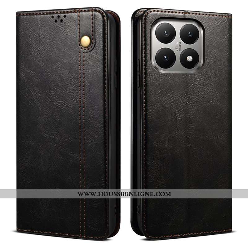Flip Cover Xiaomi 15T Simili Cuir Ciré