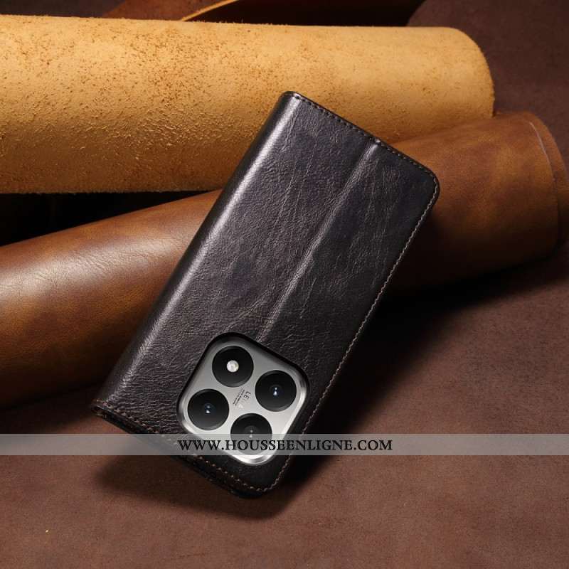 Flip Cover Xiaomi 15T Simili Cuir Ciré