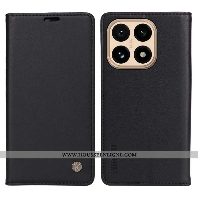 Flip Cover Xiaomi 15T Simili Cuir Mat