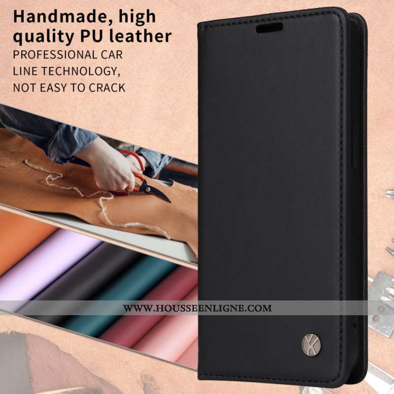 Flip Cover Xiaomi 15T Simili Cuir Mat