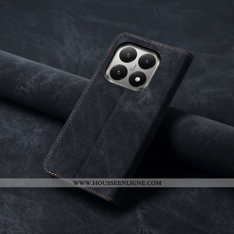 Flip Cover Xiaomi 15T Tisssu Jeans