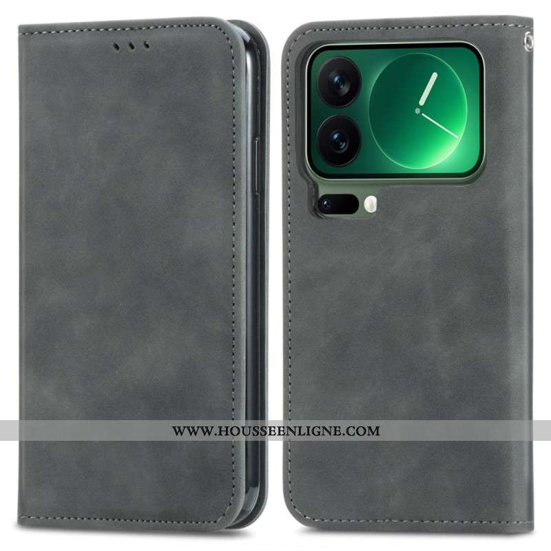 Flip Cover Xiaomi 17 Pro Effet Daim