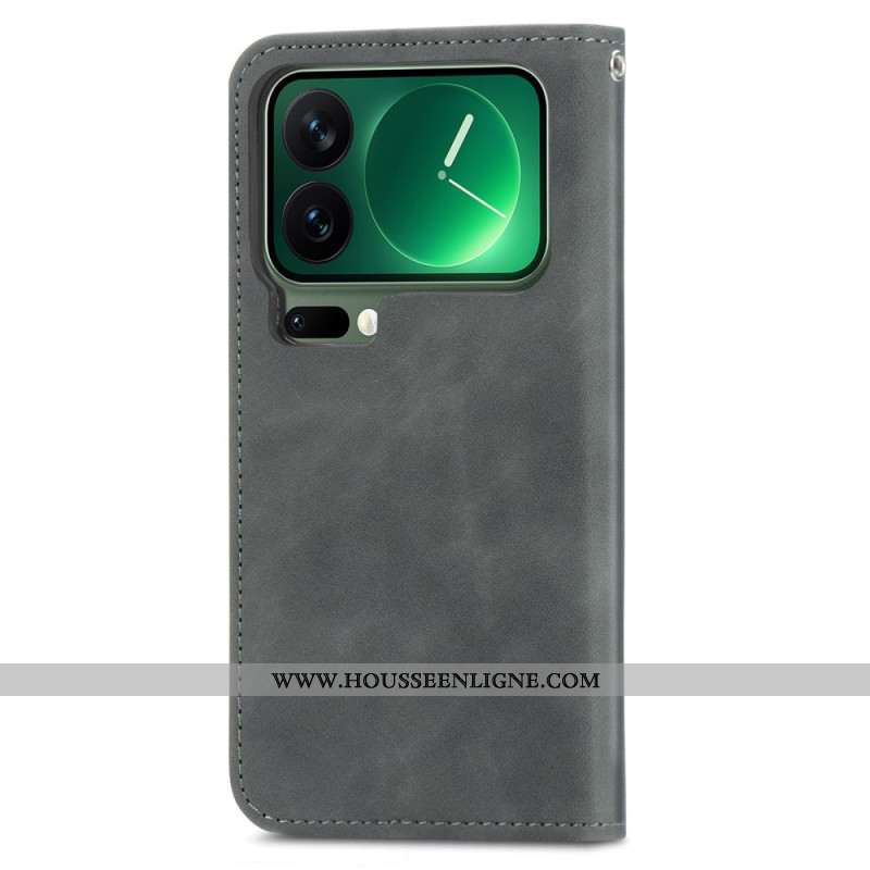 Flip Cover Xiaomi 17 Pro Effet Daim