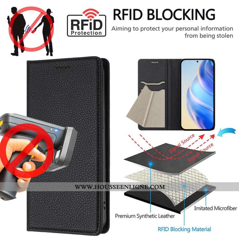 Flip Cover Xiaomi 17 Pro Max Blocage RFID
