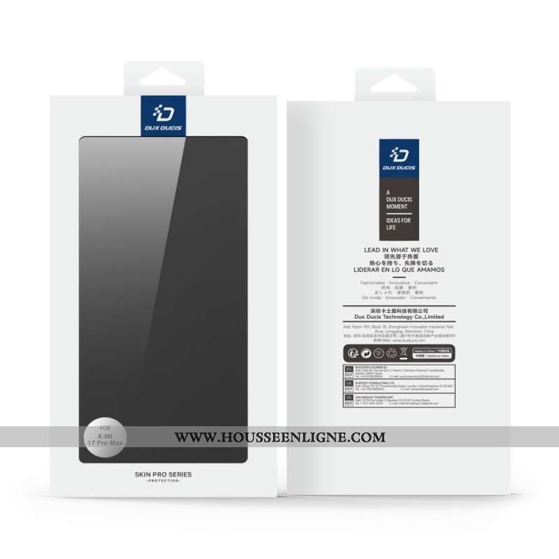 Flip Cover Xiaomi 17 Pro Max DUX DUCIS
