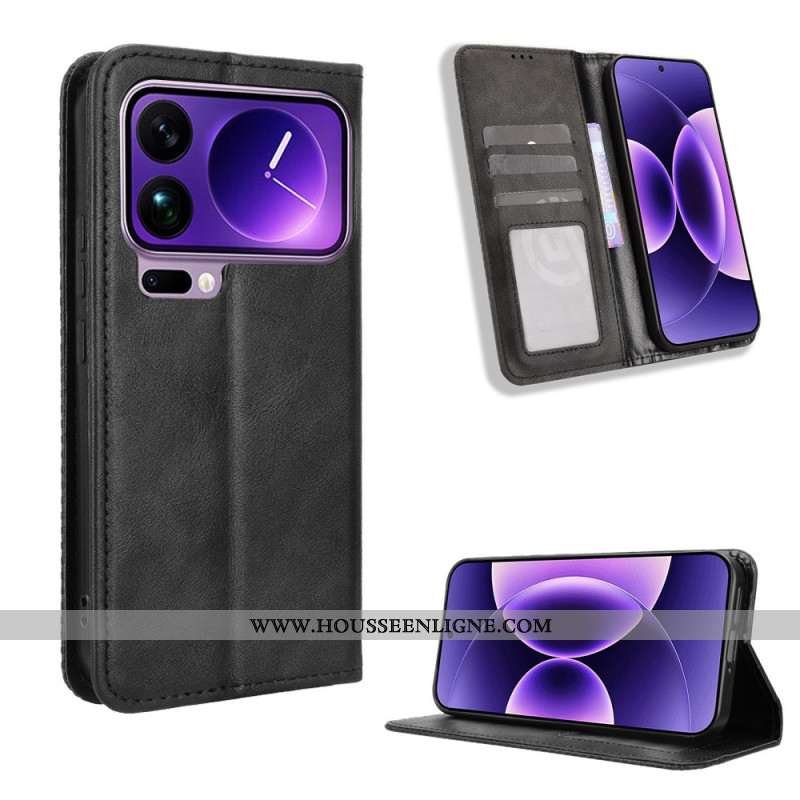 Flip Cover Xiaomi 17 Pro Max Frise Vintage