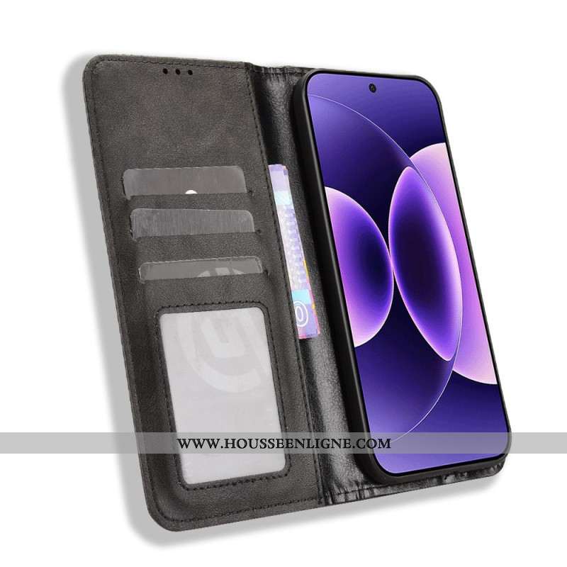 Flip Cover Xiaomi 17 Pro Max Frise Vintage