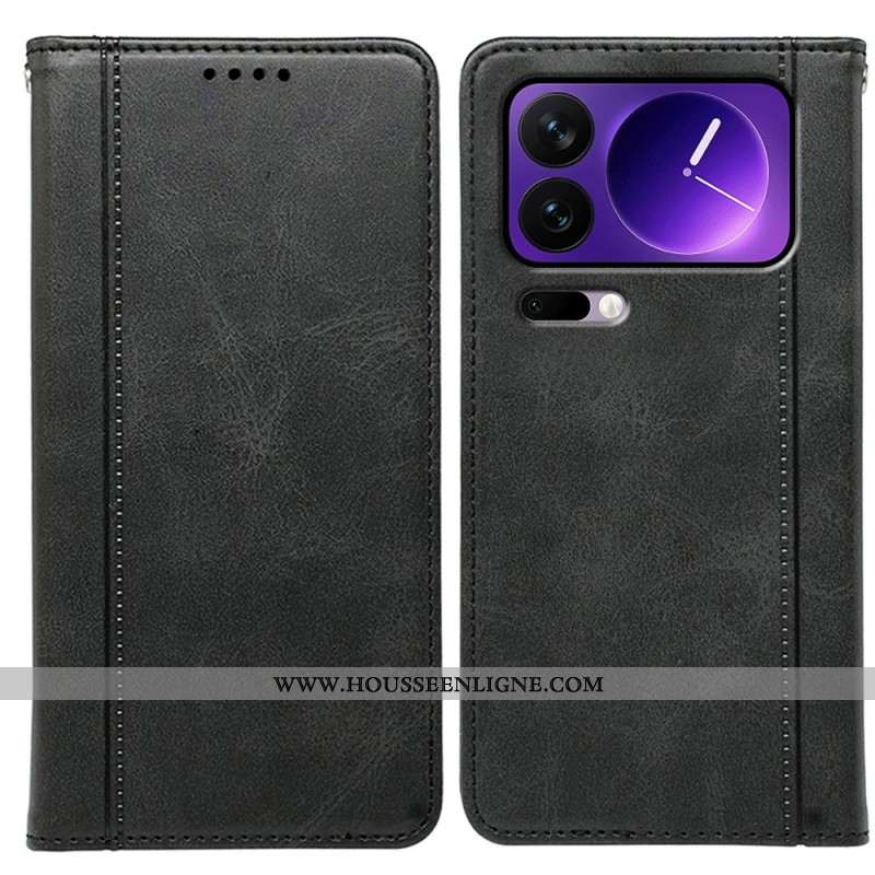 Flip Cover Xiaomi 17 Pro Max Liseré