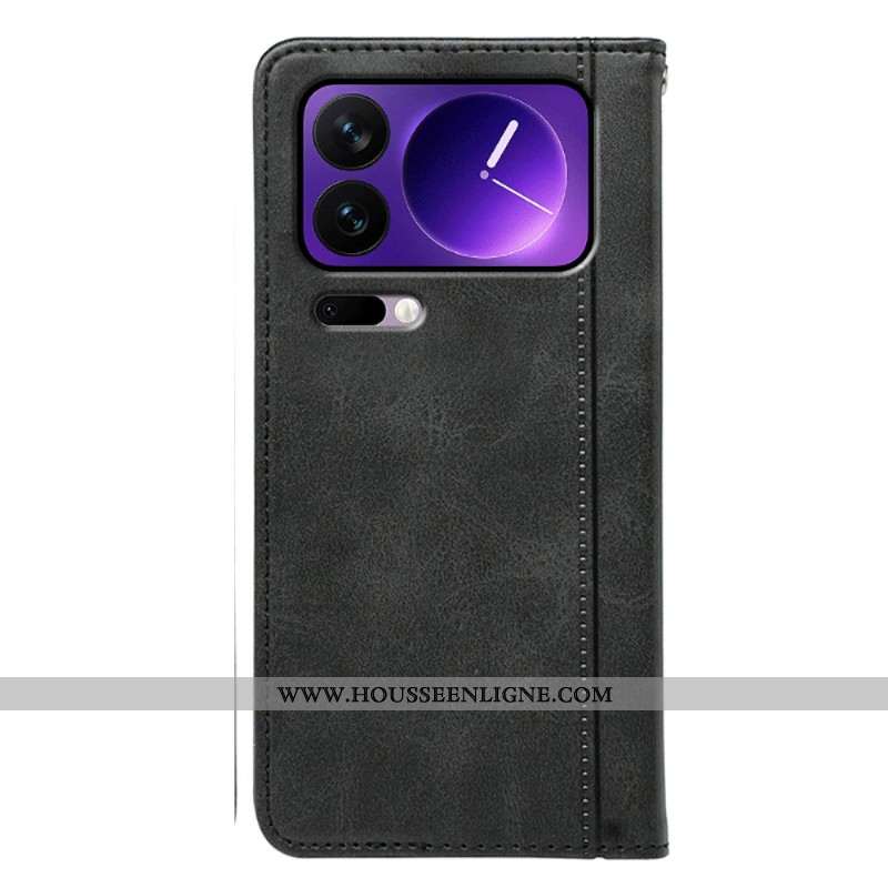 Flip Cover Xiaomi 17 Pro Max Liseré