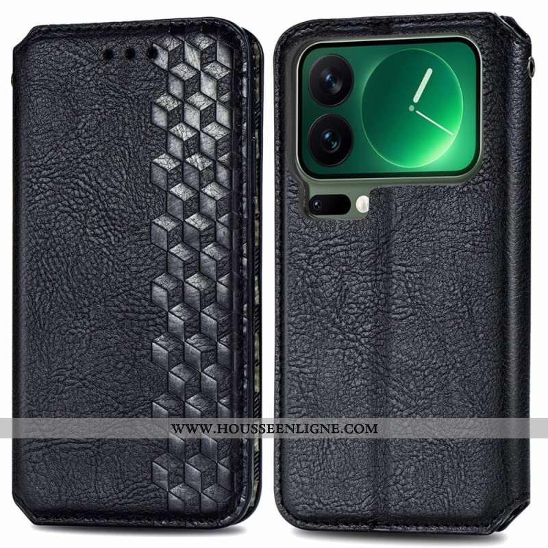 Flip Cover Xiaomi 17 Pro Max Motif Losange