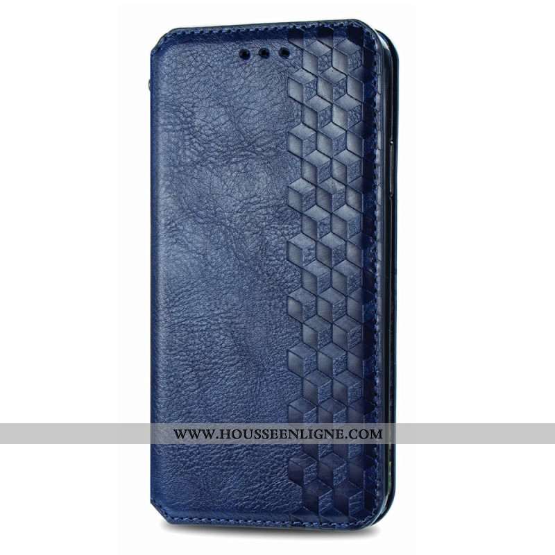 Flip Cover Xiaomi 17 Pro Vintage Motif Losanges