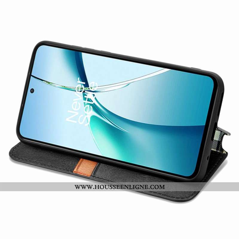 Flip Cover Xiaomi 17 Pro Vintage Motif Losanges