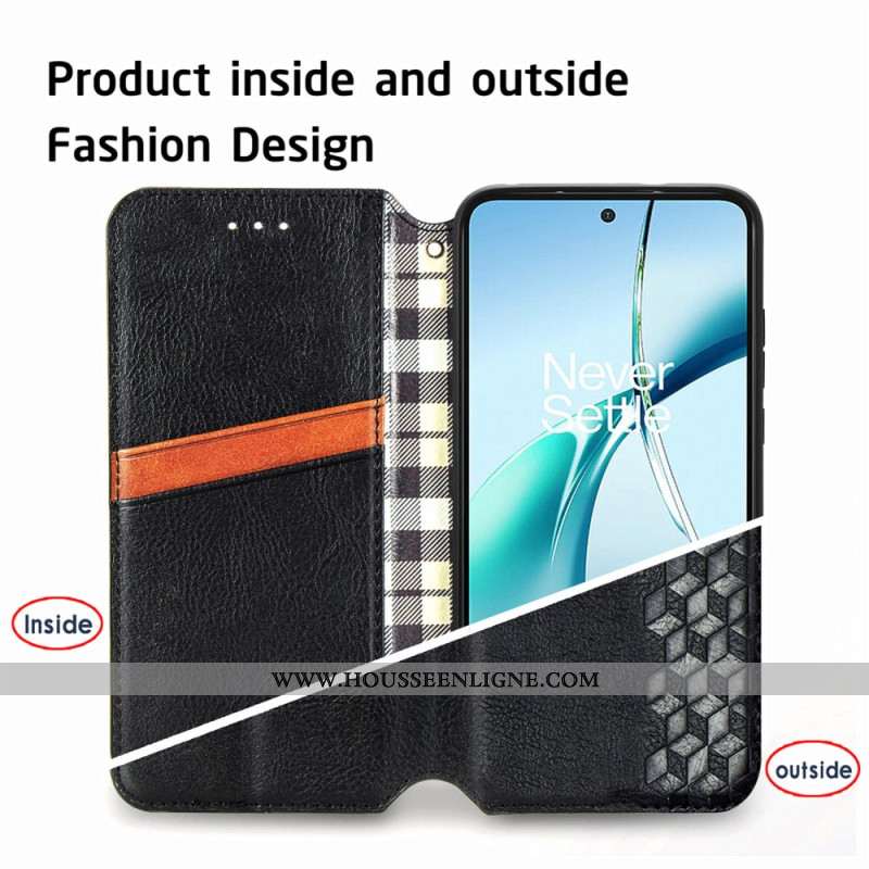 Flip Cover Xiaomi 17 Pro Vintage Motif Losanges