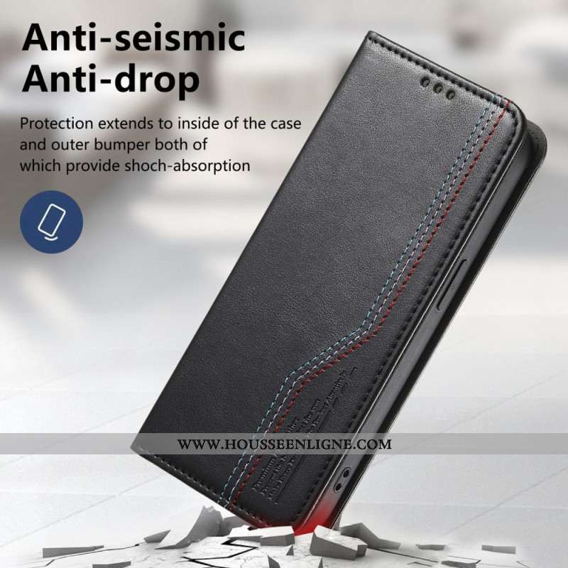 Flip Cover Xiaomi 17 Pro avec Dragonne Élastique