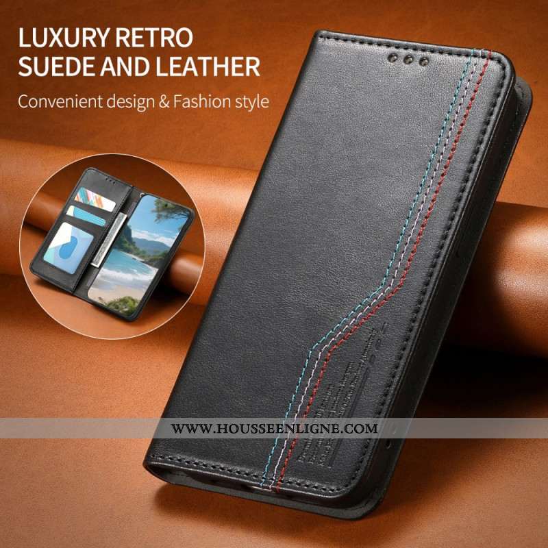 Flip Cover Xiaomi 17 Pro avec Dragonne Élastique