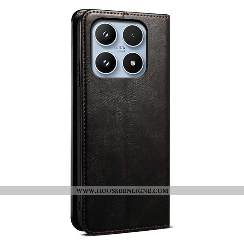 Flip Cover Xiaomi 17 Simili Cuir Ciré