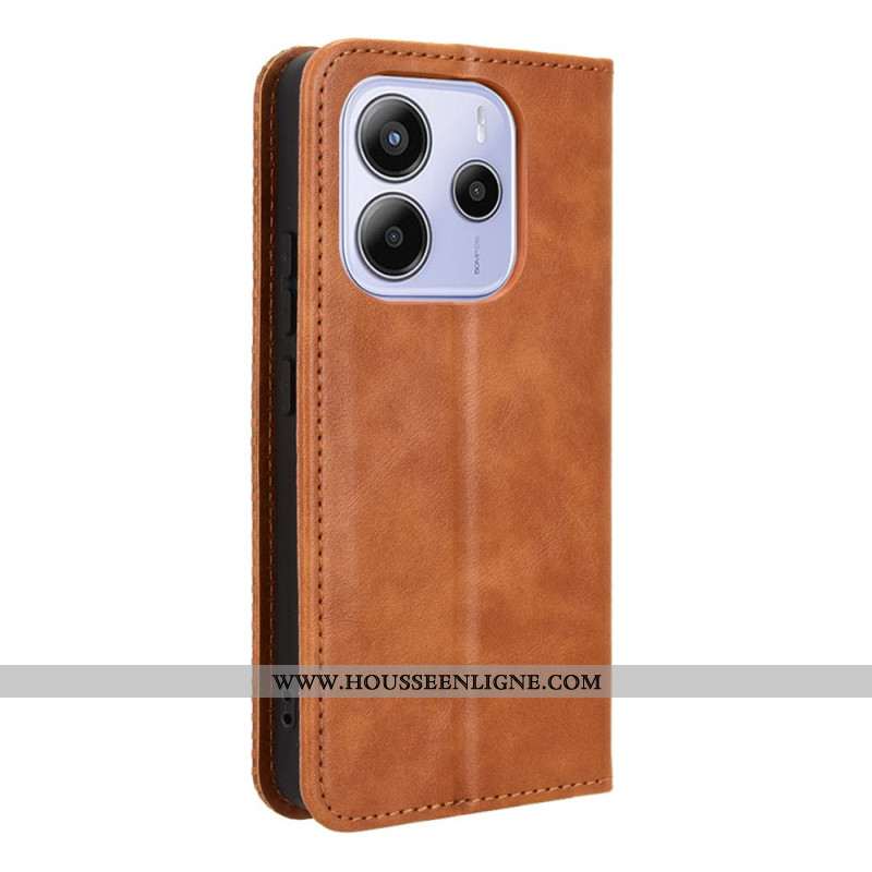 Flip Cover Xiaomi Redmi Note 14 4G Frise Vintage