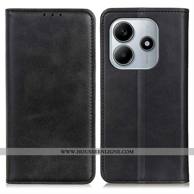 Flip Cover Xiaomi Redmi Note 14 4G Texture Cuir