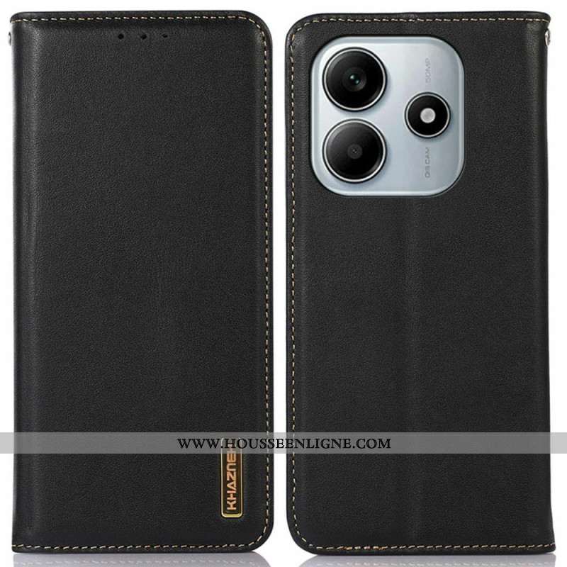 Flip Cover Xiaomi Redmi Note 14 5G Cuir Nappa