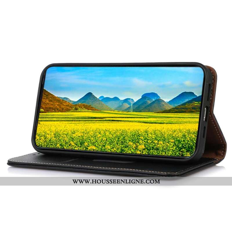 Flip Cover Xiaomi Redmi Note 14 5G Cuir Nappa