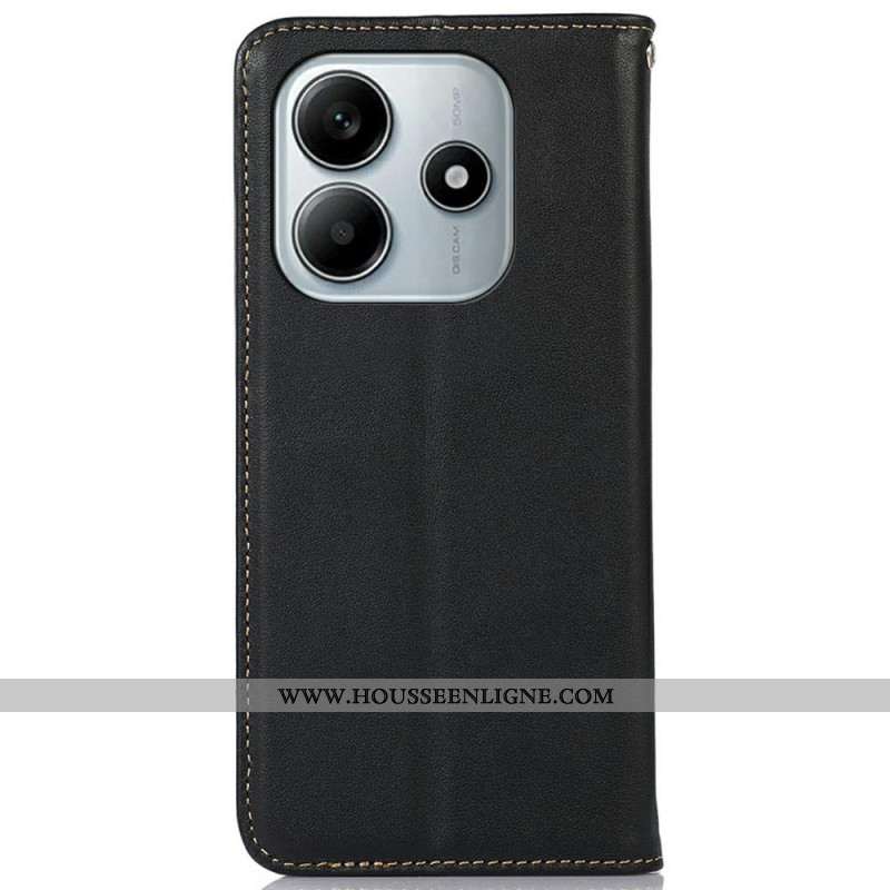 Flip Cover Xiaomi Redmi Note 14 5G Cuir Nappa