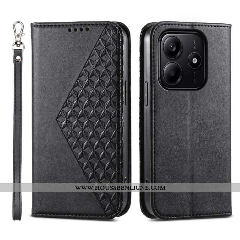 Flip Cover Xiaomi Redmi Note 14 5G Design Losanges
