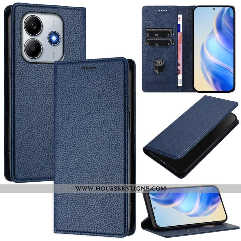 Flip Cover Xiaomi Redmi Note 14 5G Effet Cuir Blocage RFID