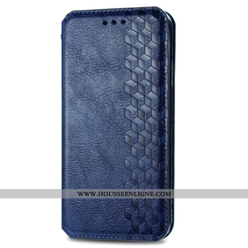 Flip Cover Xiaomi Redmi Note 14 5G Effet Cuir Vintage