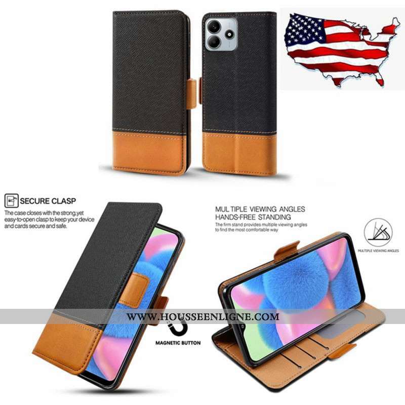 Flip Cover Xiaomi Redmi Note 14 5G Fermoir Magnétique