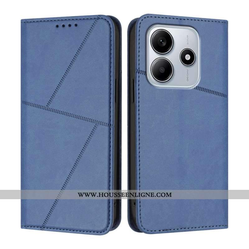 Flip Cover Xiaomi Redmi Note 14 5G / Poco M7 Pro 5G Lignes