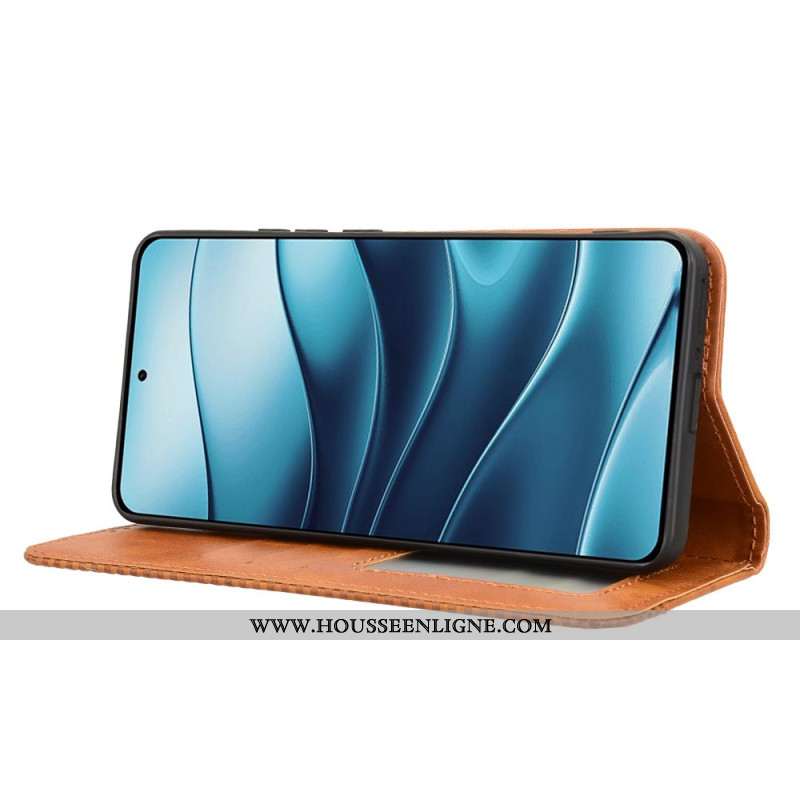 Flip Cover Xiaomi Redmi Note 14 Frise Vintage