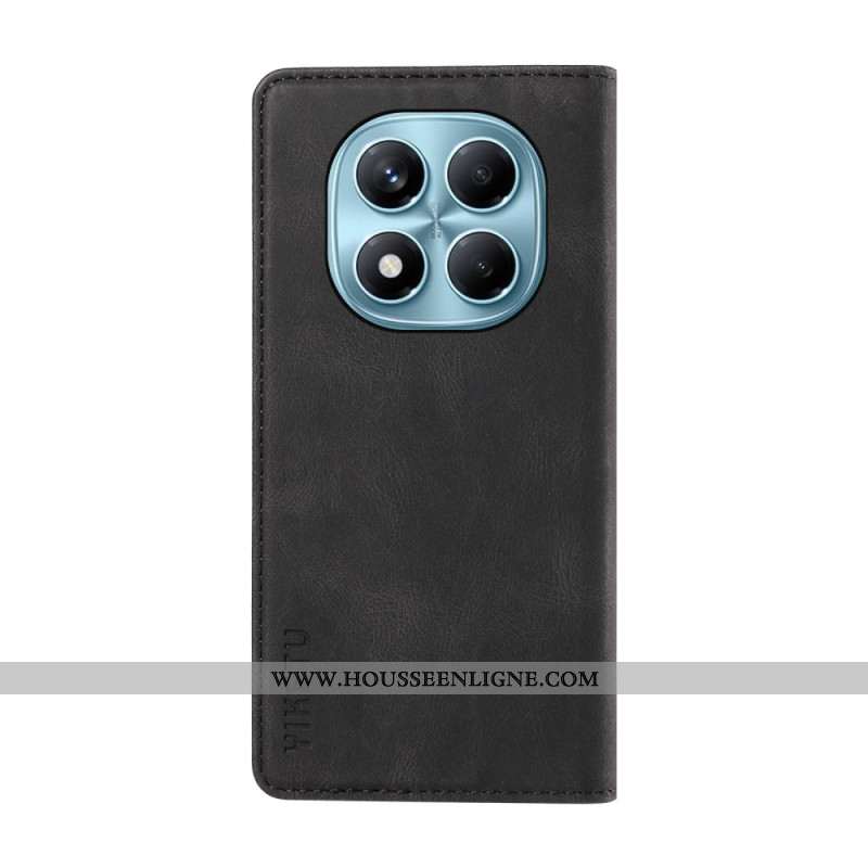 Flip Cover Xiaomi Redmi Note 14 Pro 4G Effet Daim YKATU