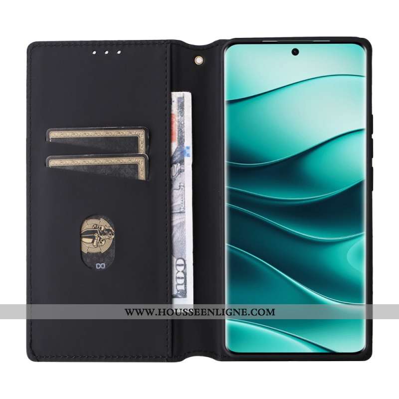 Flip Cover Xiaomi Redmi Note 14 Pro 4G Losanges 3D